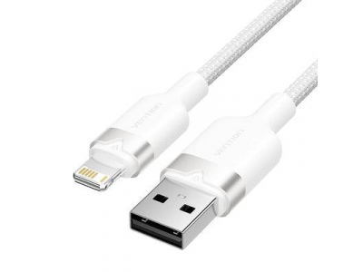 CABLE USB2.0 TO LIGHTNING/1M WHITE LANWF VENTION