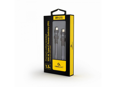 CABLE USB-C PD 1.5M/CC-USB2B-CMCM100-1.5M GEMBIRD