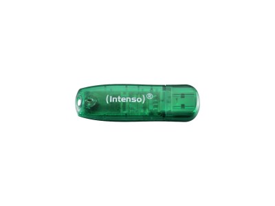 MEMORY DRIVE FLASH USB2 8GB/GREEN 3502460 INTENSO