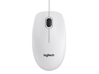 MOUSE USB OPTICAL B100/WHITE OEM 910-003360 LOGITECH