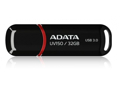 MEMORY DRIVE FLASH USB3.1 32GB/BLACK AUV150-32G-RBK ADATA