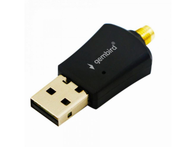 WRL ADAPTER 300MBPS USB HIGH/POWER WNP-UA300P-02 GEMBIRD