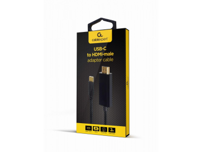 CABLE USB-C TO HDMI 2M/A-CM-HDMIM-01 GEMBIRD
