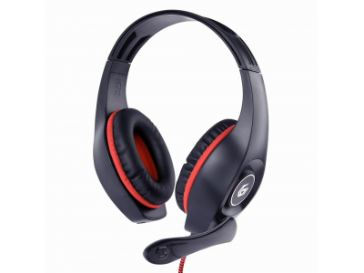 HEADSET GAMING/RED/BLACK GHS-05-R GEMBIRD