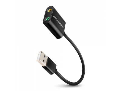 SOUND CARD USB2.0 48KHZ/16BIT/0.15M ADA-12 AXAGON