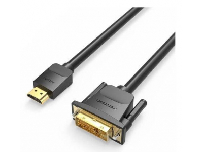 CABLE HDMI TO DVI 5M/BLACK ABFBJ VENTION