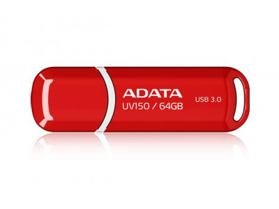 MEMORY DRIVE FLASH USB3.1 64GB/RED AUV150-64G-RRD ADATA