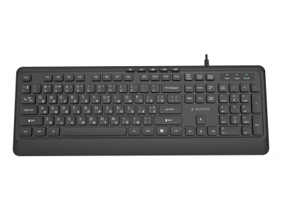 KEYBOARD MULTIMEDIA USB CYRILL/BLACK KB-MCH-05-CYRL GEMBIRD