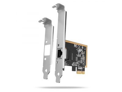 NET CARD PCIE 1GBE 1PORT/SP&LP PCEE-GRF AXAGON