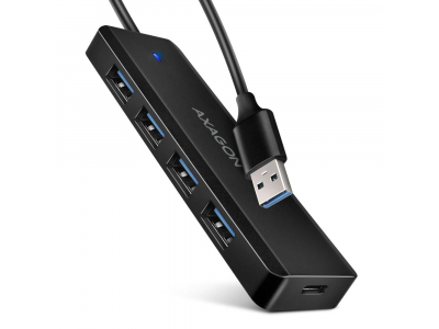 I/O HUB USB TRAVEL/0.19M HUE-C1A AXAGON