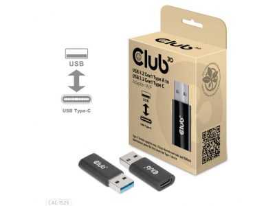 I/O ADAPTER USB3.2 TO USB-C/M/F CAC-1525 CLUB3D