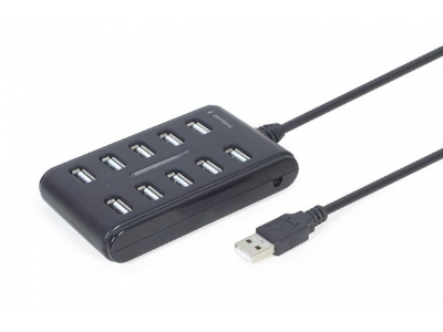 I/O HUB USB2 10PORT/UHB-U2P10P-01 GEMBIRD