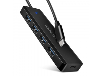 I/O HUB USB-C TRAVEL/0.19M HUE-C1C AXAGON