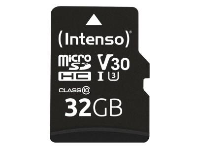 MEMORY MICRO SDHC 32GB C10/W/ADAPTER 3433480 INTENSO