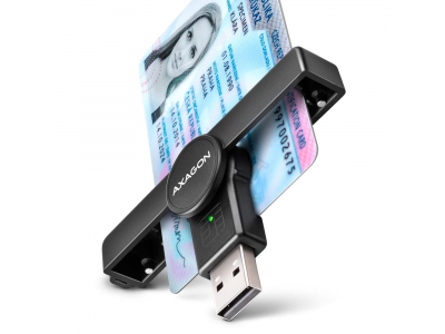 CARD READER POCKET SMARTCARD/USB2.0 CRE-SMPA AXAGON