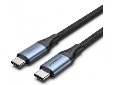 CABLE USB-C BRAIDED/1M GRAY TAVHF VENTION