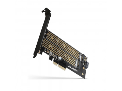 SSD ACC ADAPTER NVME/SATA/M.2/SP&LP PCEM2-D AXAGON