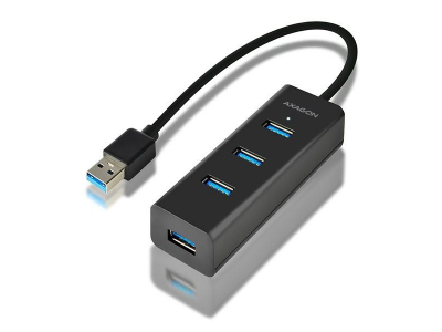 I/O HUB USB3.0 4PORT CHARGING/0.3M HUE-S2B AXAGON