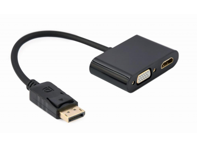 I/O ADAPTER DISPLAYP. TO HDMI/VGA A-DPM-HDMIFVGAF-01 GEMBIRD