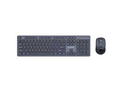 KEYBOARD +MOUSE WRL ENG/DESKTOP BK KBS-WCH-04 GEMBIRD