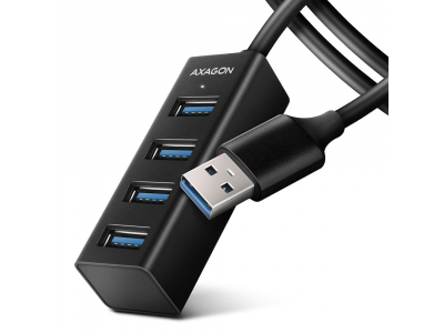 I/O HUB USB3.2 4PORT MINI/1.2M HUE-M1AL AXAGON