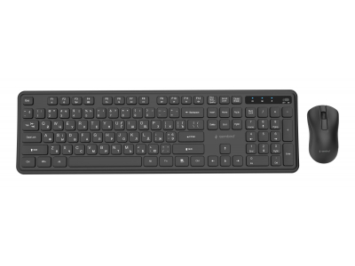 KEYBOARD +MOUSE WRL CYRILLIC/BK KBS-WPS-01-CYRL GEMBIRD
