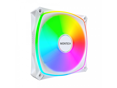 CASE FAN 120MM/RX120 PRO WHITE MONTECH