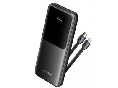 POWER BANK USB 10000MAH 22.5W/BLACK FHOB0 VENTION