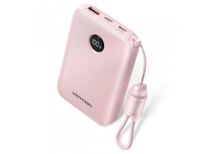 POWER BANK USB 10000MAH 22.5W/PINK FKAP0-C VENTION
