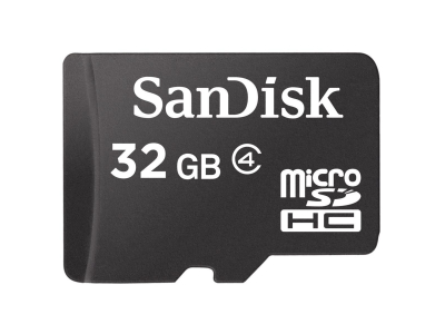 MEMORY MICRO SDHC 32GB CLASS4/SDSDQM-032G-B35 SANDISK