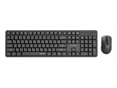 KEYBOARD +MOUSE WRL CYRILLIC/BLACK KBS-WMS-01-CYRL GEMBIRD
