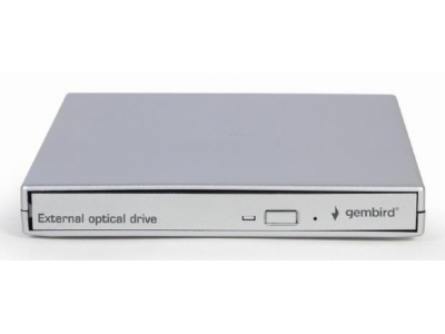 DVD RW USB2 8X EXT RTL/SILVER DVD-USB-021-SV GEMBIRD