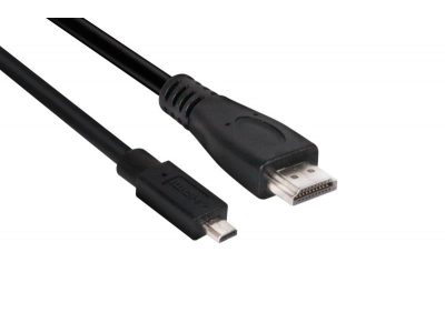 CABLE MICRO HDMI TO HDMI 1M/M/M CAC-1351 CLUB3D