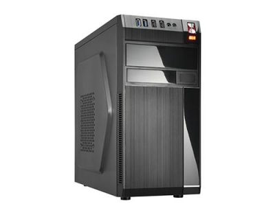 Case|GOLDEN TIGER|Supported motherboard form factors micro ATX|Black|Midi Tower|Baltimore 530|BALTIMORE5302USB2+2USB3