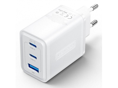 MOBILE CHARGER WALL 65W USB/3P WHITE FERW0-EU VENTION