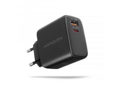 MOBILE CHARGER WALL USB 45W/GAN 2PORT ACU-PQ45 AXAGON