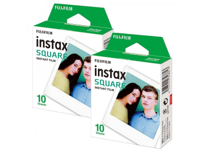 FILM INSTANT COLOR INSTAX/SQUARE GLOSSY 2X10PK FUJIFILM