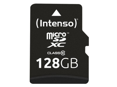 MEMORY MICRO SDXC 128GB C10/W/ADAPTER 3413491 INTENSO