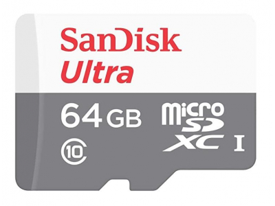 MEMORY MICRO SDXC 64GB UHS-I/SDSQUNR-064G-GN3MN SANDISK