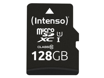 MEMORY MICRO SDXC 128GB UHS-I/W/ADAPTER 3423491 INTENSO