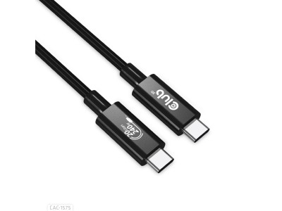 CABLE USB-C TO USB-C 2M/M/M CAC-1575 CLUB3D