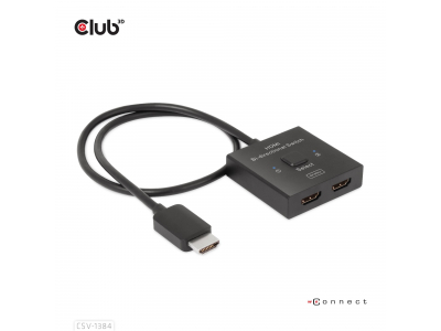 VIDEO SWITCH HDMI 2PORT/CSV-1384 CLUB3D