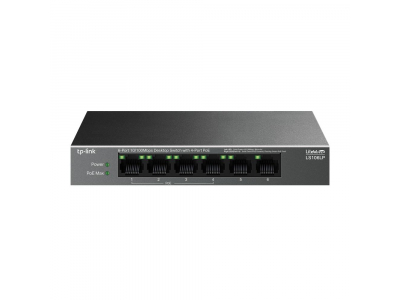 Switch|TP-LINK|LS106LP|PoE ports 4|LS106LP
