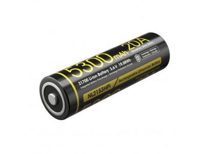 BATTERY RECH. LI-ION 3.6V/NL2153HPI(5300MAH) NITECORE