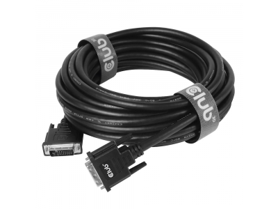 CABLE DVI-D TO DVI-D 10M/M/M CAC-1220 CLUB3D