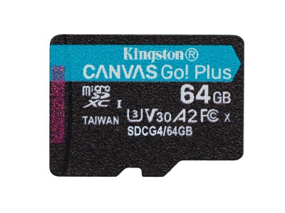 MEMORY MICRO SDXC 64GB UHS-I/1PACK SDCG4/64GBSP KINGSTON