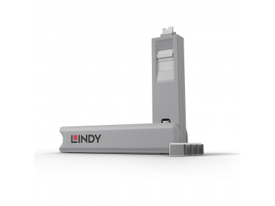 USB PORT TYPE-C BLOCKER 4PACK/WHITE 40427 LINDY