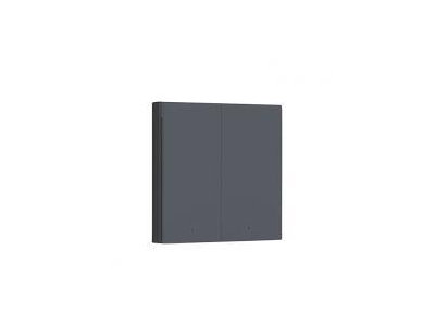 SMART HOME WIRED SWITCH DOUBLE/GREY WS-EUK02-G AQARA