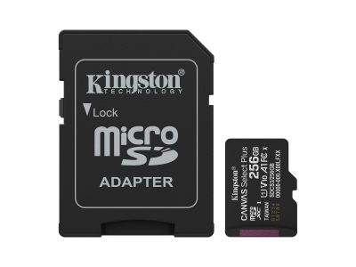 MEMORY MICRO SDXC 256GB UHS-I/W/ADAPTER SDCS3/256GB KINGSTON
