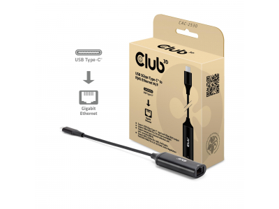 I/O ADAPTER USB-C TO RJ45/M/F CAC-2530 CLUB3D